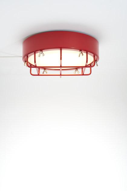 ZAVA Потолочный светильник из железа с прямым светом Cantiere sun-id-1378803 - Вид №2