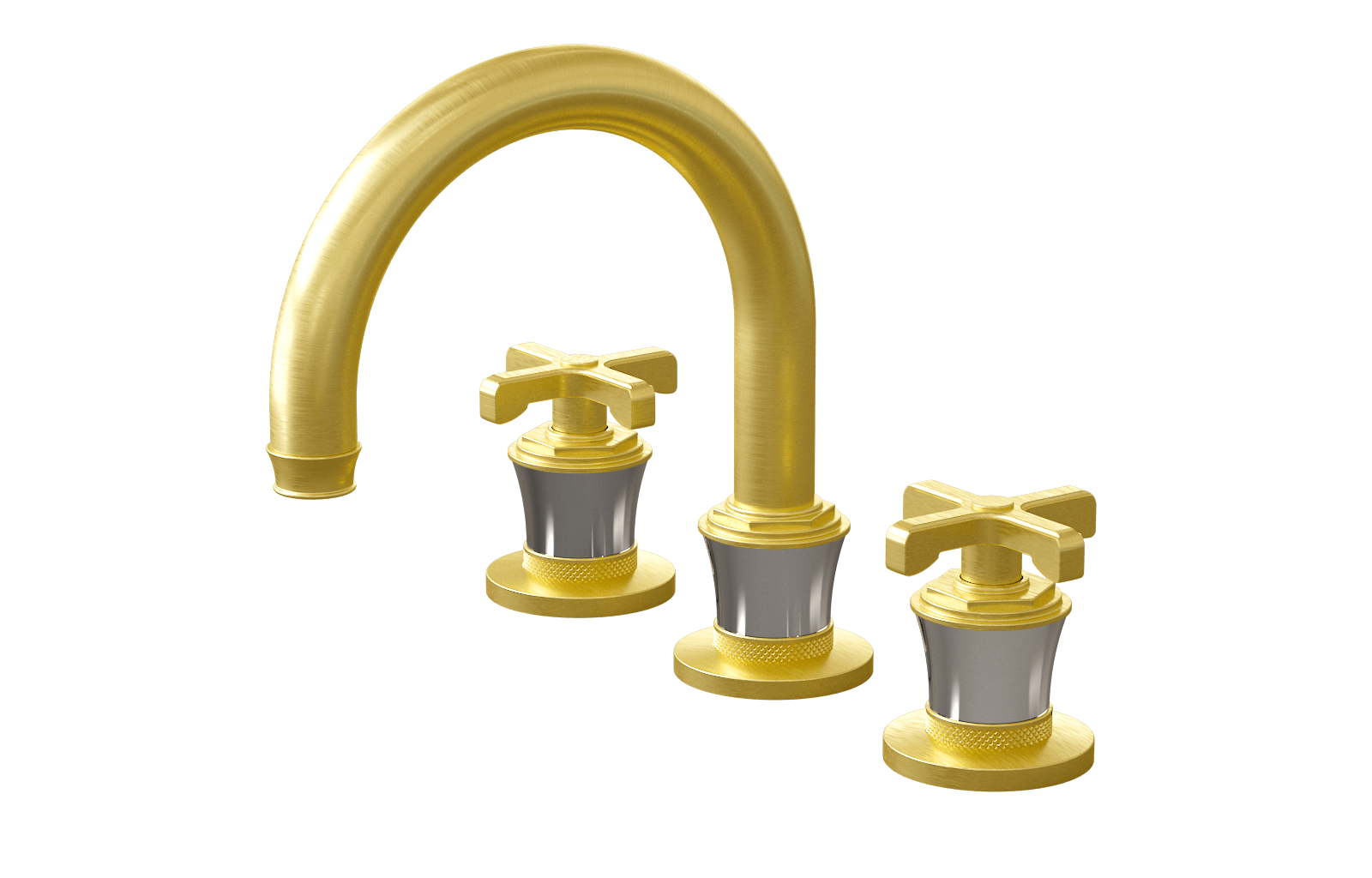 E-11612-R3PN-C20B-BB Смеситель для умывальника на 3 отвертия GRAFF Vignola