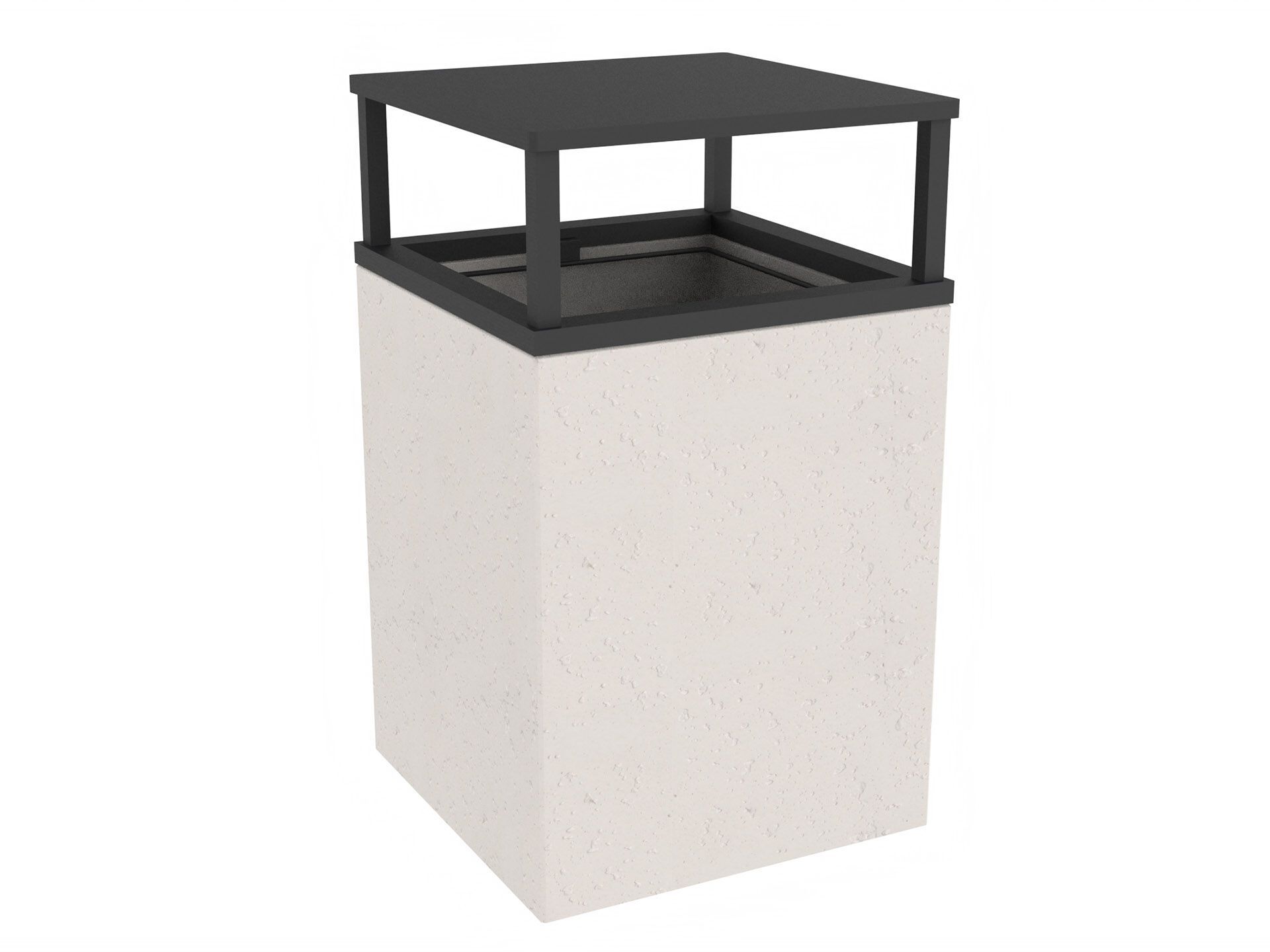 Бетонные стойки для мусора с крышкой Lazzari Афина ARCH-00133561 - Вид №11