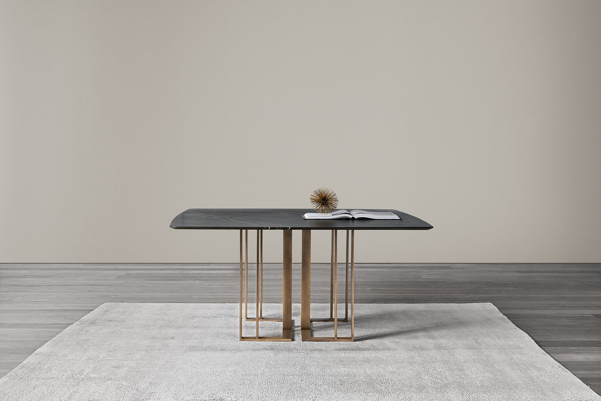 Мраморный квадратный обеденный стол Meridiani CHARLIE ARCH-00057947 - Вид №1