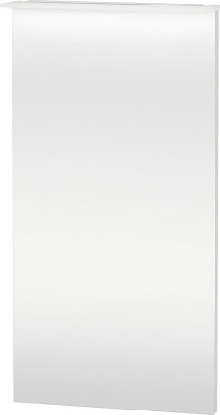 XL749009090 X-Large Зеркало с подсветкой Фланелево-серый шелковисто-матовый лак Duravit - Вид №2
