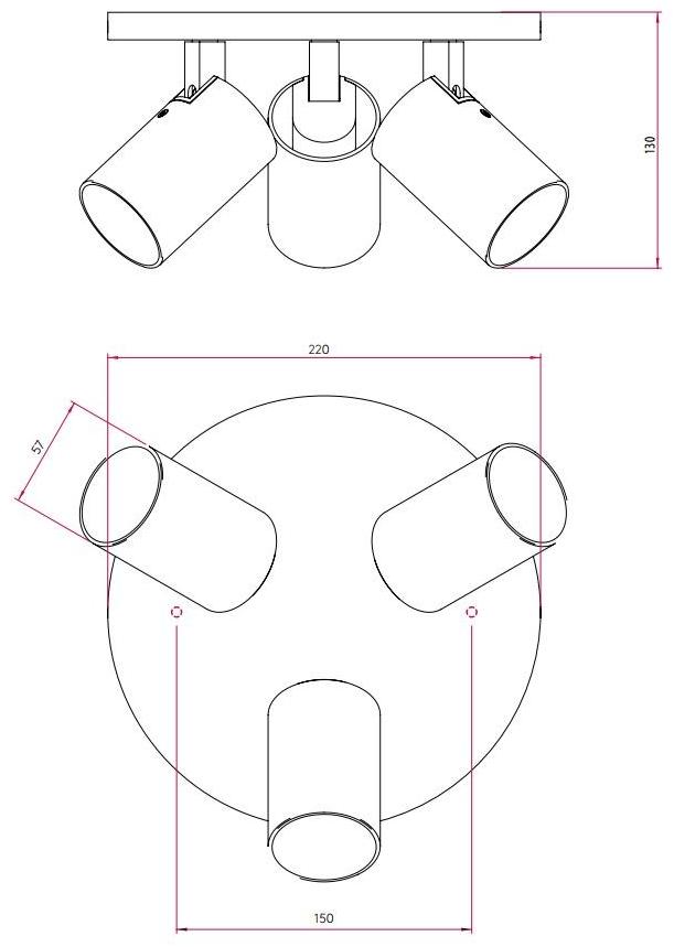 Astro Lighting Несколько регулируемых металлических прожекторов Ascoli sun-id-1344748 - Вид №5
