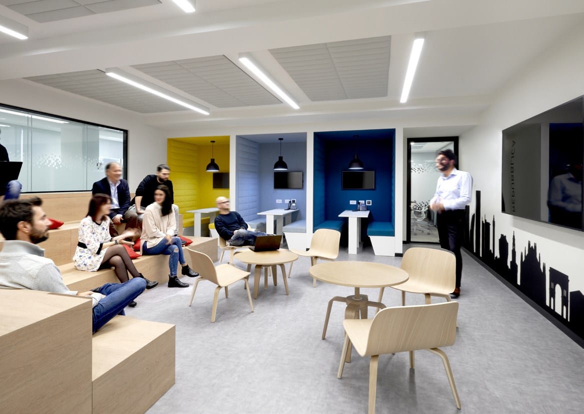 Акустическая панель из полиэфирного волокна Slalom ECOrange ARCH-00025860