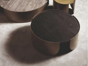 Cantori Низкий стол из дерева и металла Atenae