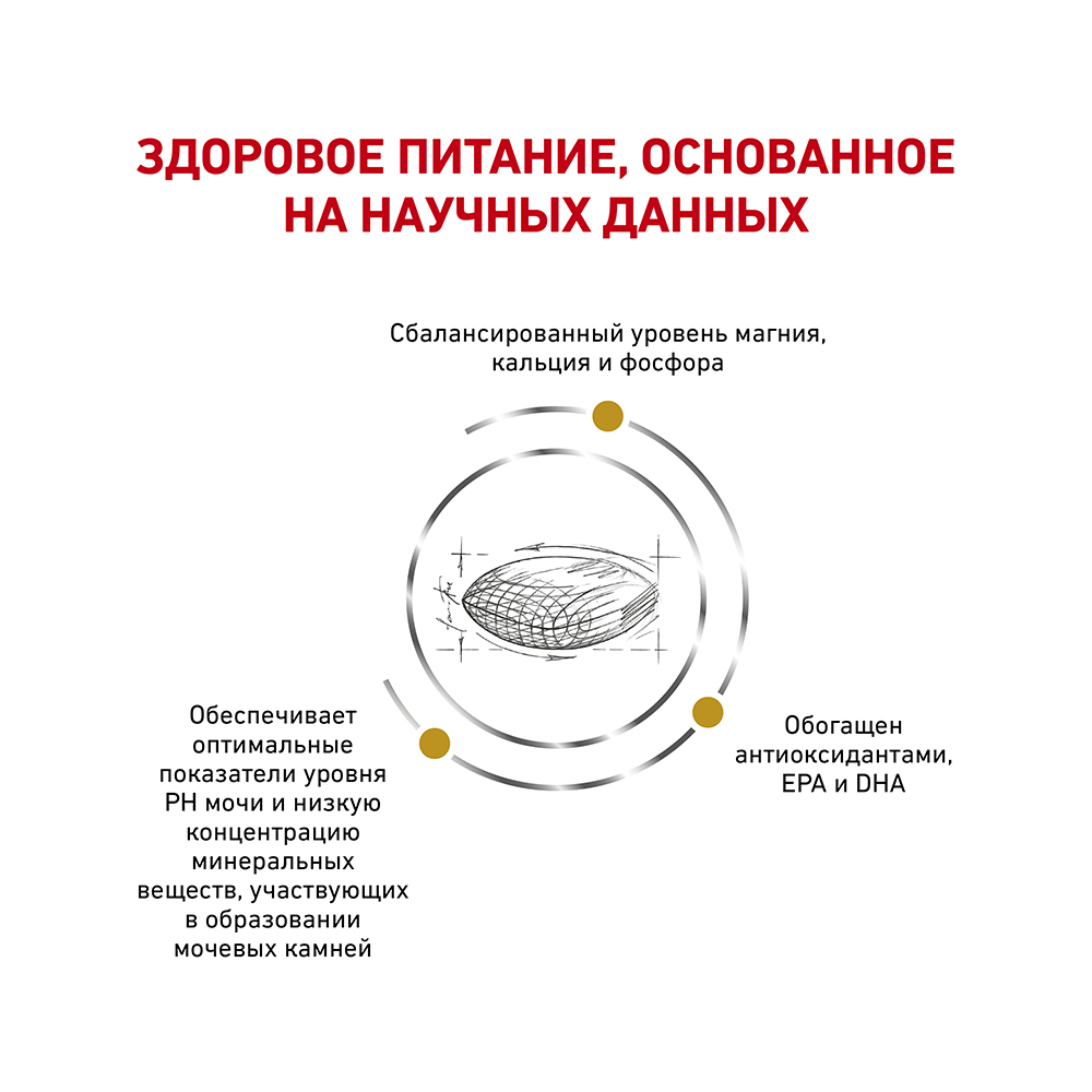 Т0023215 Корм для собак Vet Diet Urinary S/O LP18 при мочекаменной болезни сух. 14кг ROYAL CANIN  - Вид №3