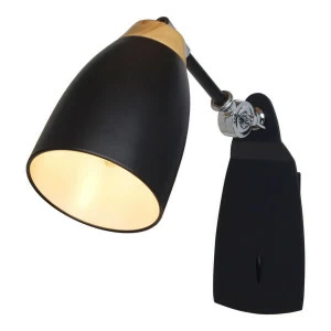 Спот настенный черный Loft IT Restor 4402W-Bl LOFT IT RESTOR BLACK 00-3891593 Черный