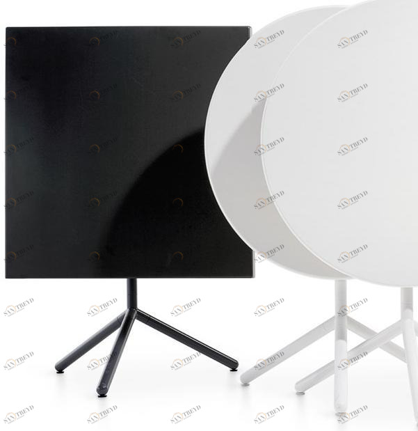 Crassevig Квадратный алюминиевый обеденный стол с откидной крышкой Nett sun-id-1384006