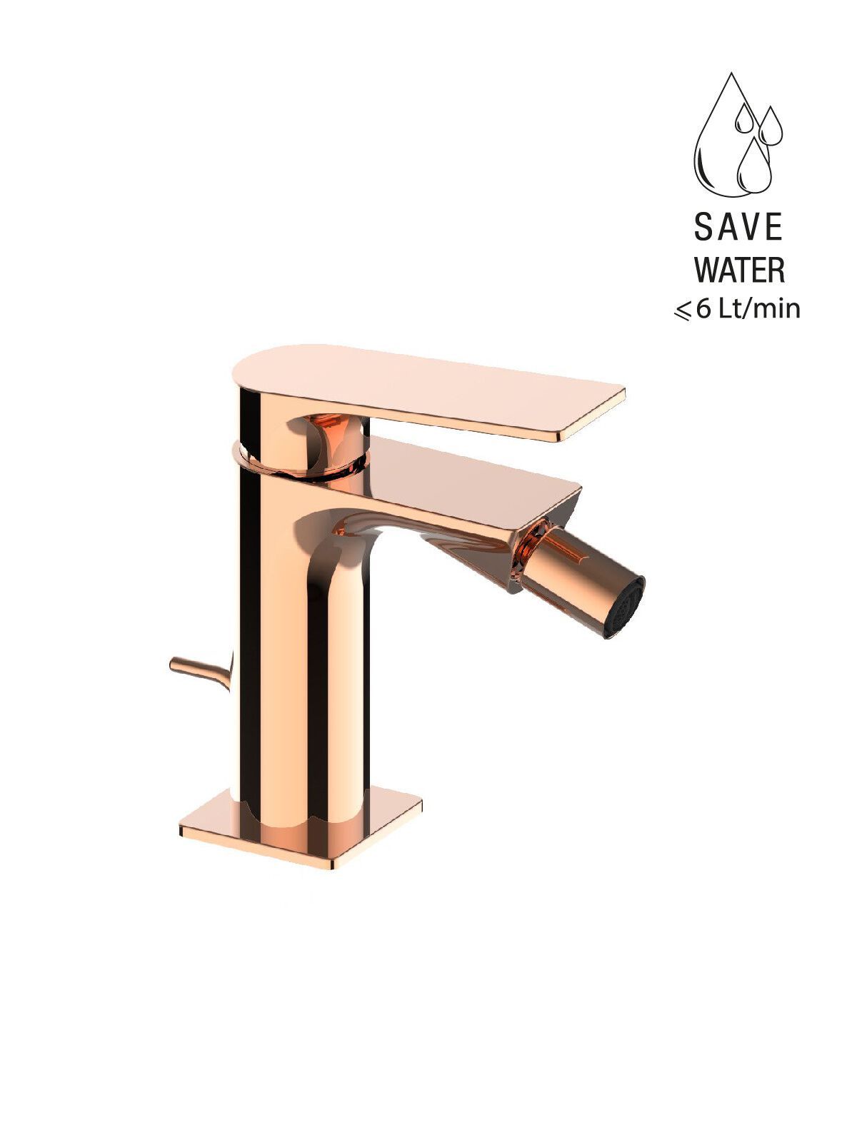 Однорычажный смеситель для биде с автоматическим сливом Rubinetterie Frattini Нарцисс ARCH-00132326 - Вид №19