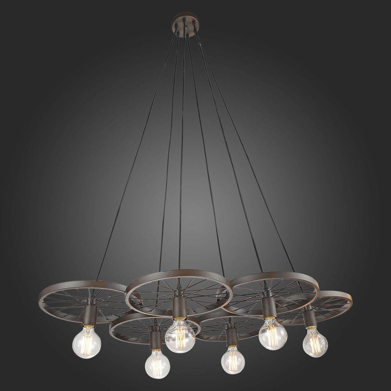 Люстра дизайнерская Good черная SL229.303.06 ST LUCE ДИЗАЙНЕРСКИЕ 057906 Черный  - Вид №1
