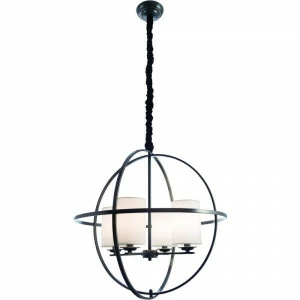 Подвесная люстра Divinare Spazio 1159/02 LM-4 DIVINARE ДИЗАЙНЕРСКИЕ, SPAZIO, ШАР 075001 Белый