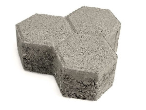 Бетонный дренажный напольный пол