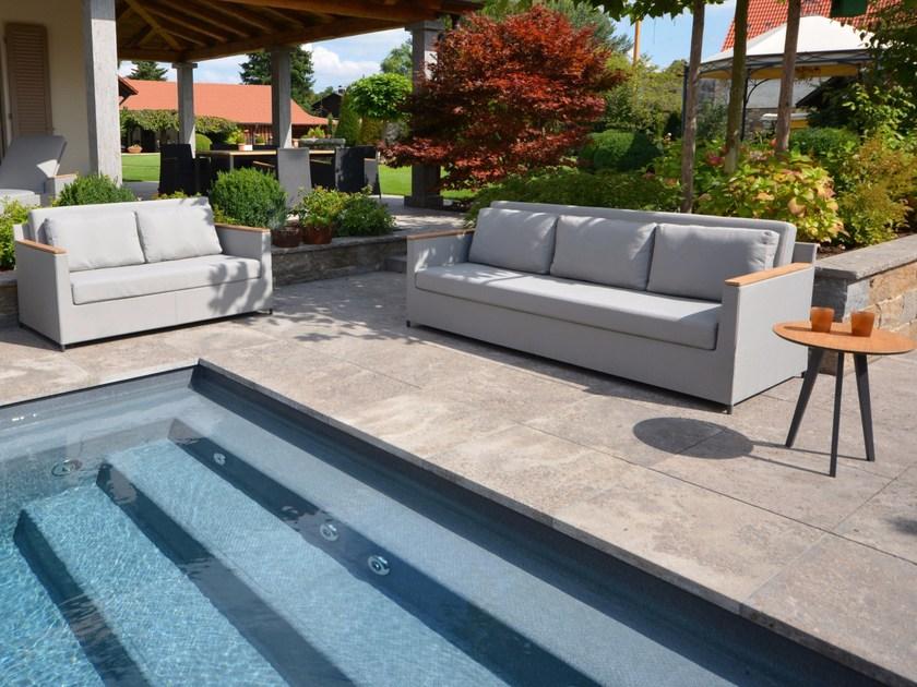 FISCHER MÖBEL Круглый деревянный столик для сада Atlantic sun-id-1456140 - Вид №3