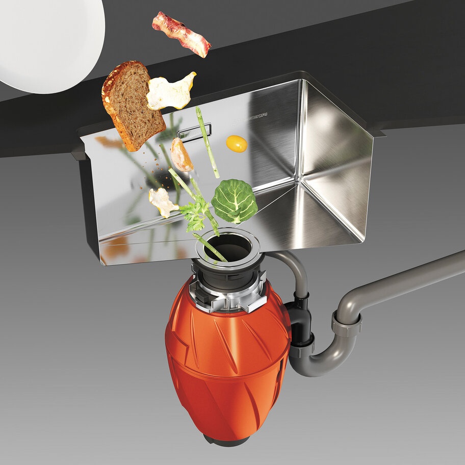 Измельчитель пищевых отходов Omoikiri Nagare 750 4995059 для кухонной мойки, постоянный магнит - Вид №2