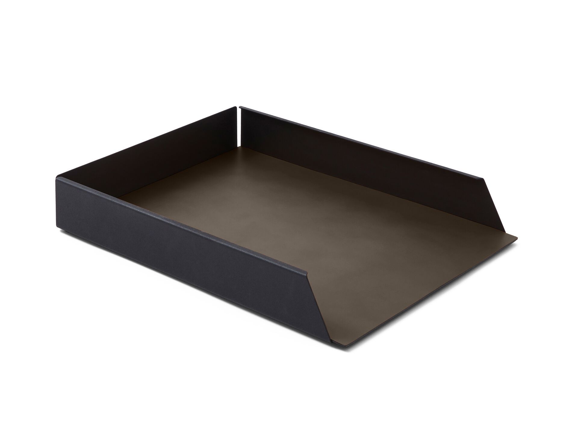 Лоток для документов из нержавеющей стали и кожи EGLOOH Муар ARCH-00027153 - Вид №58