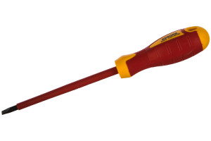 15633648 Диэлектрическая шлицевая отвертка SL5.5*125мм, до 1000V BG1053 Berger BG