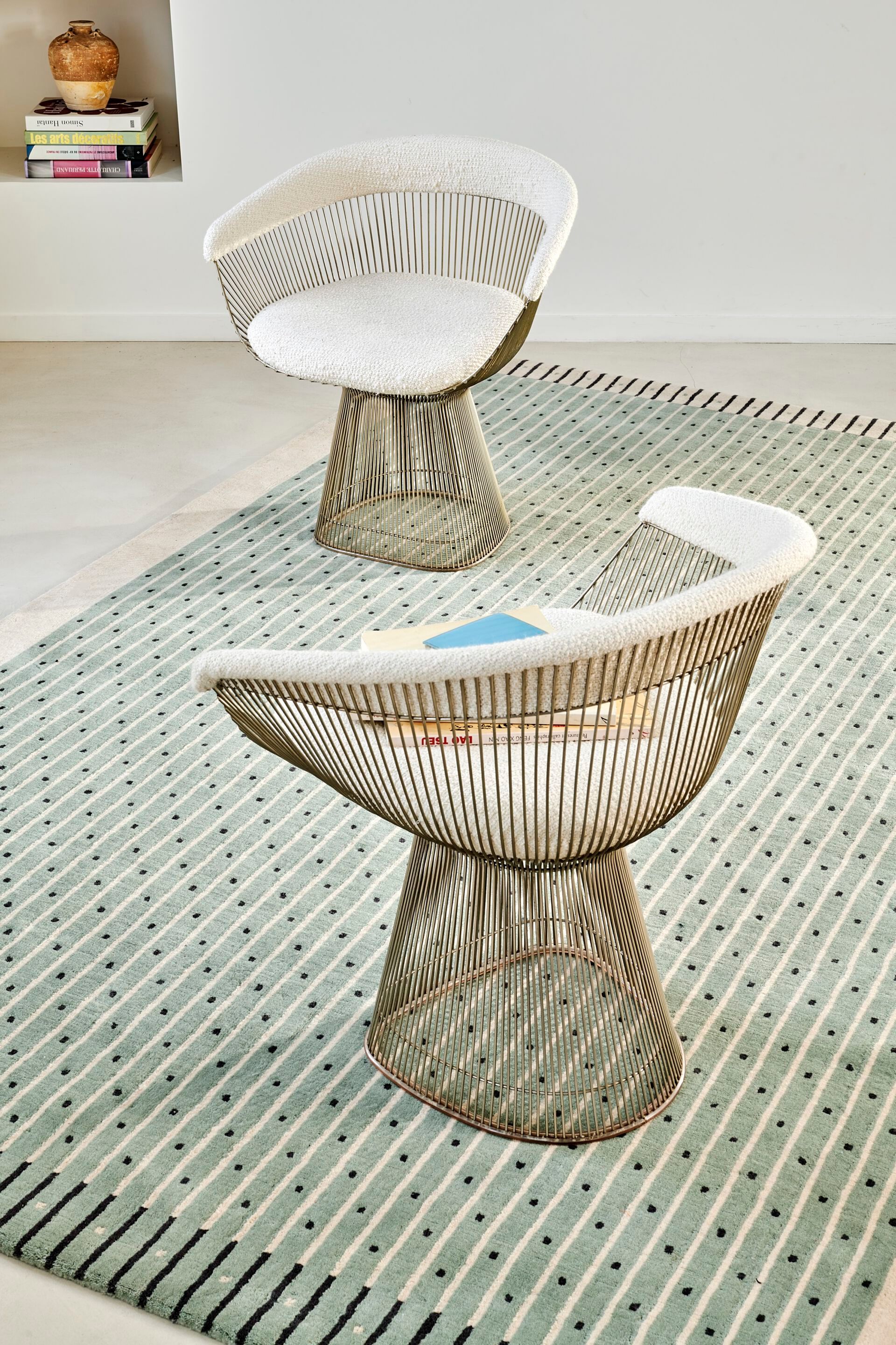 Шерстяной ковер ручной работы Toulemonde Bochart EXCLAMATION CELADON ARCH-00083470