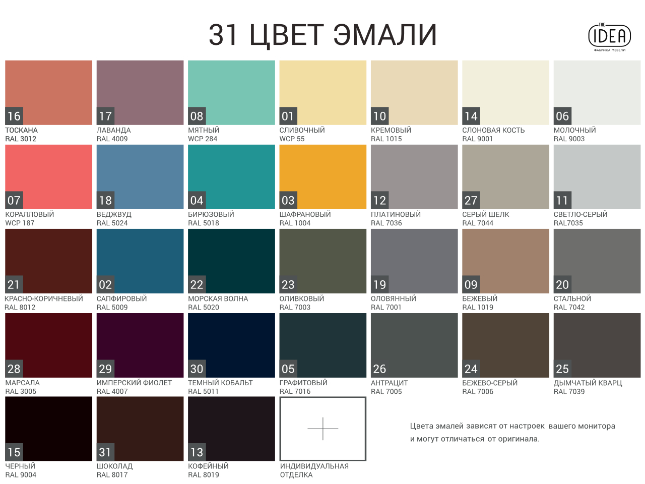 Приставной столик круглый натуральный дуб, сапфировый 55 см Mack THE IDEA  210066 Коричневый  - Вид №3