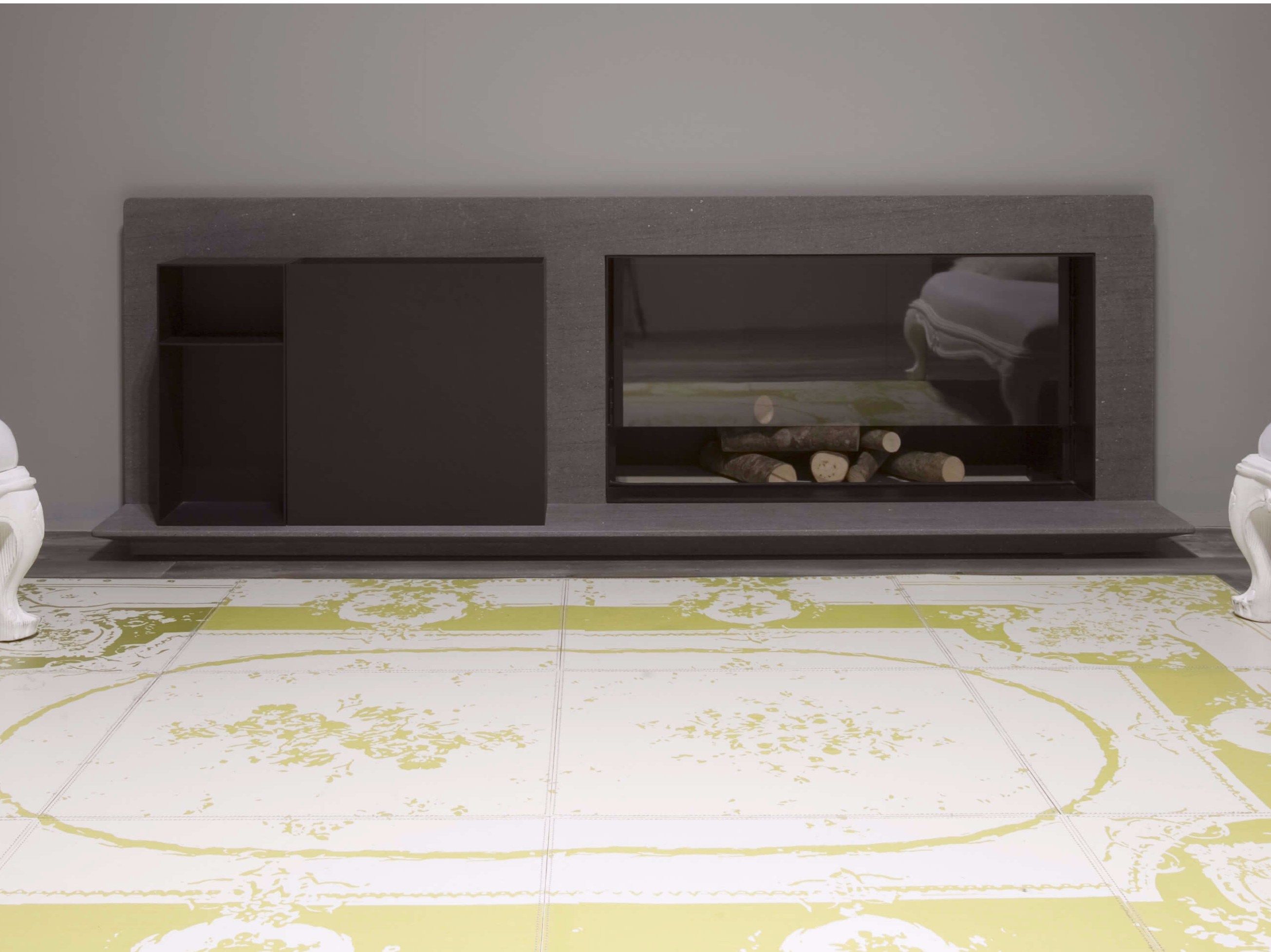 Стальной дровяной камин Antoniolupi PIANO FUOCO ARCH-00086903