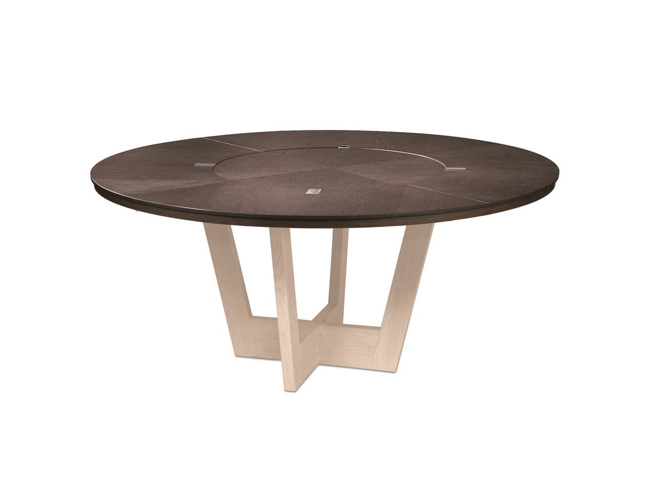 Круглый деревянный стол с Lazy Susan Hurtado Evolution ARCH-00065005 - Вид №1