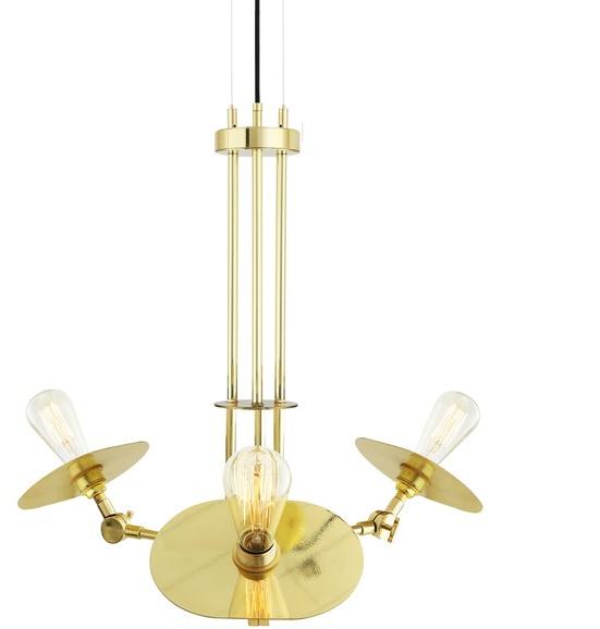 Mullan Lighting Регулируемая люстра из латуни  Mlf229  - Вид №1