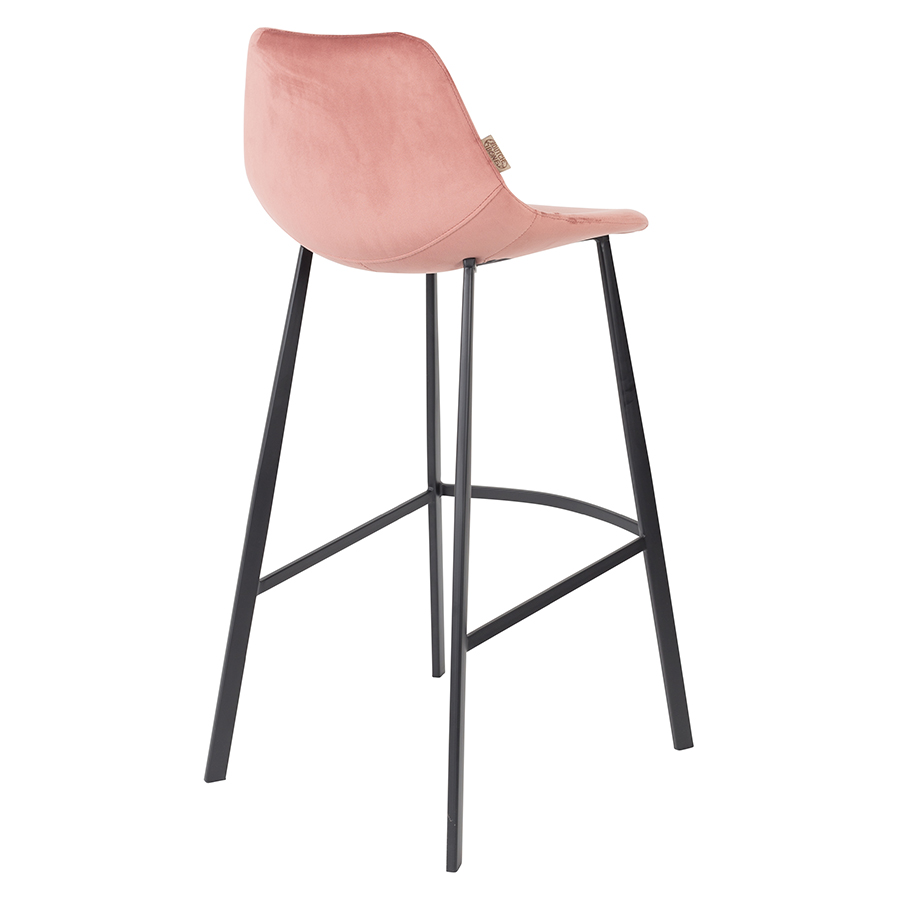 Стул барный Franky темно-розовый Dutchbone 1500069 - Вид №7