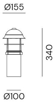 Il Fanale Столбик из металла Garden sun-id-1437954 - Вид №5
