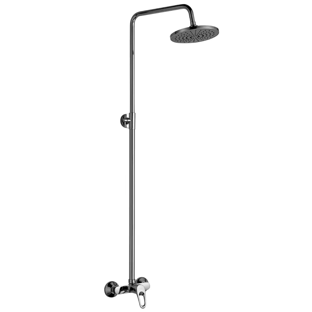 Верхний душ со смесителем Rossinka Silvermix LRB35-44 тропический дождь 82814255 STLM-2123048 