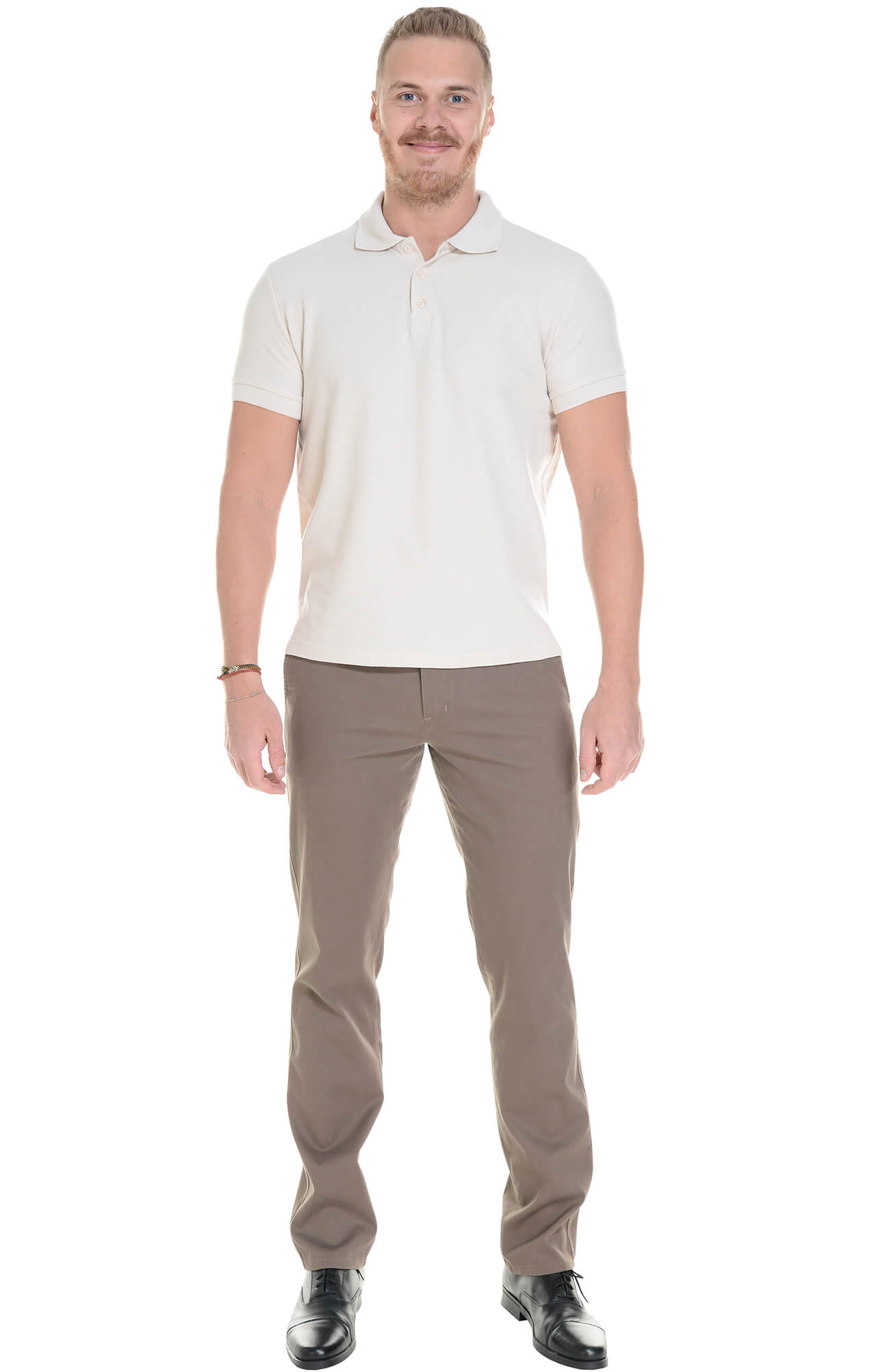 68247 Брюки  мужские chocolate (коричневые) El-Risto  Одежда для официантов  размер 50/182-188  - Вид №2