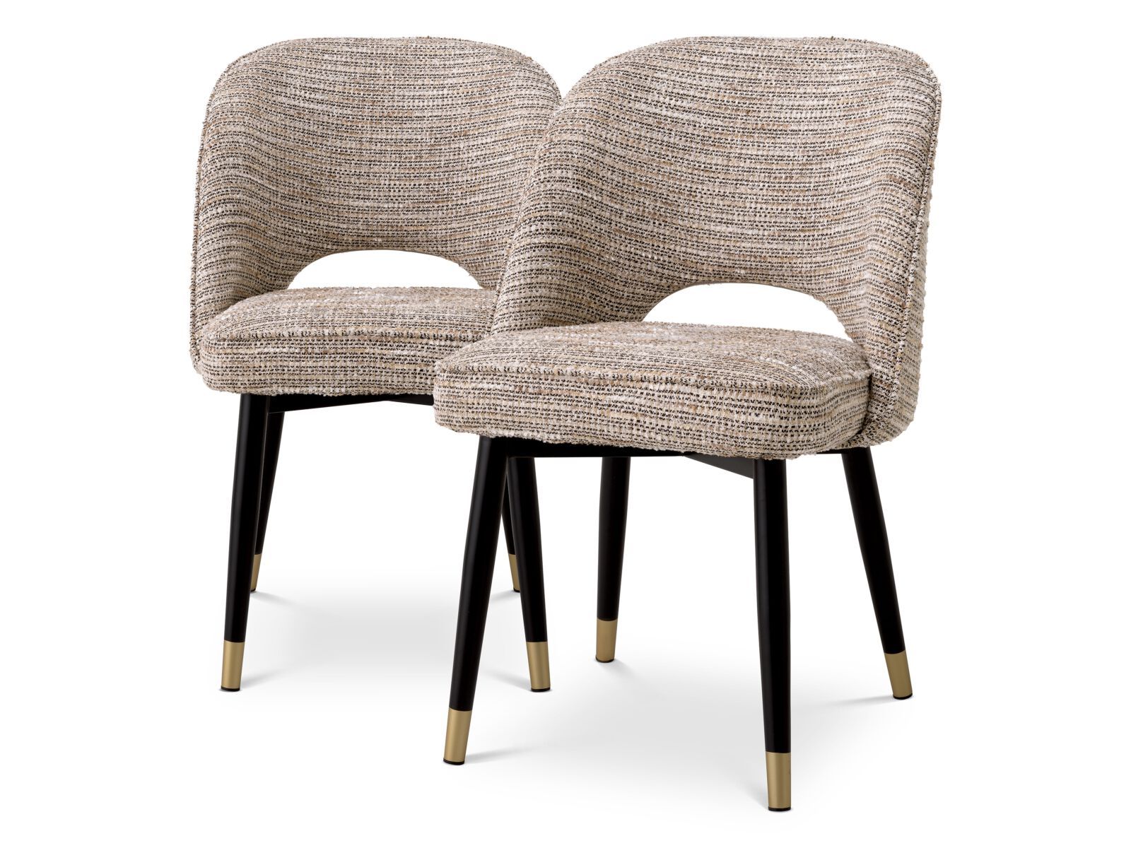 Набор стульев из мягкой ткани Eichholtz Cliff ARCH-00120878