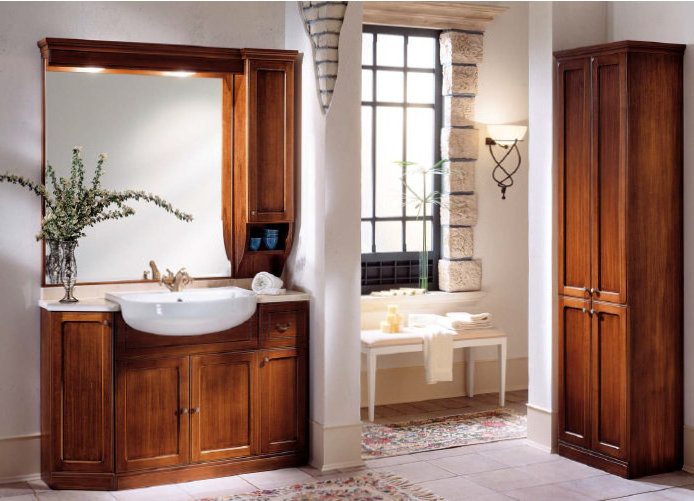 ER29 ERICA Комплект мебели для ванной комнаты 120 см ARDECO Ardeco S. R. L 42578 - Вид №1