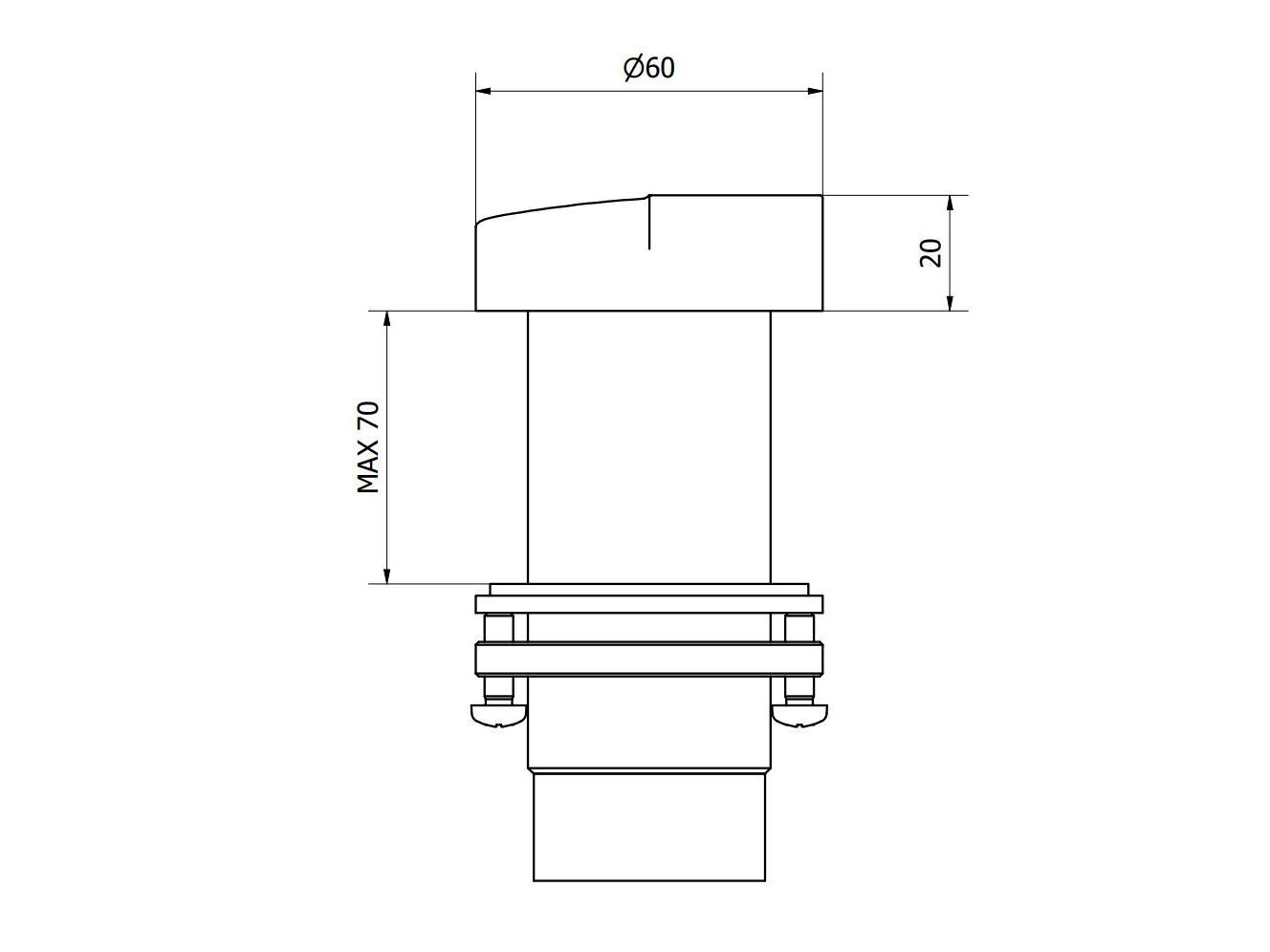 Дистанционное управление стальной столешницей IB торт ARCH-00050383 - Вид №2