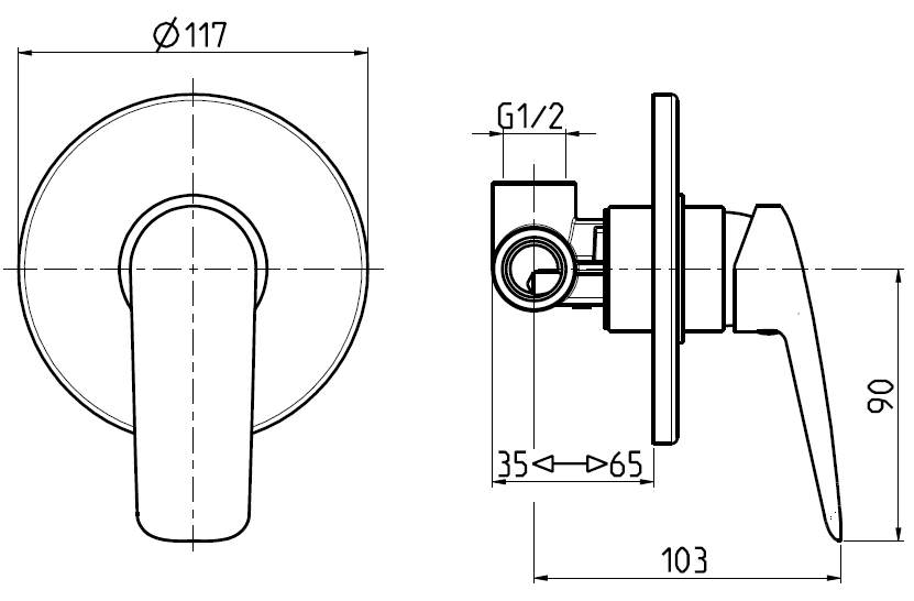 LGA02703 Смеситель M&Z Laguna Santreyd - Вид №1