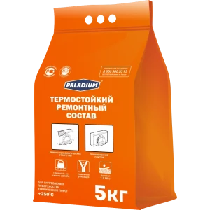 Ремонтный состав термостойкий PALADIUM, 5 кг