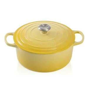 Кастрюля чугунная Le Creuset, Ø22 см, желтая