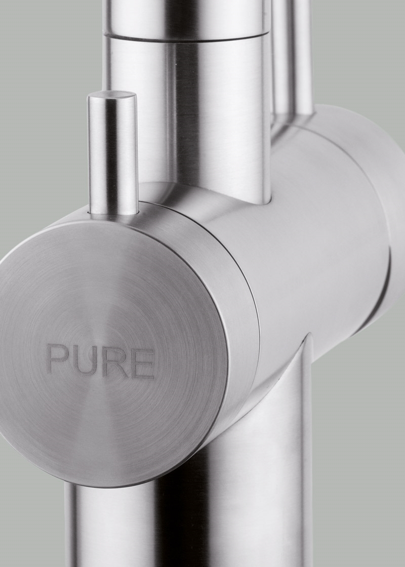 Idealaqua Inox. 383. Смеситель для кухонной мойки. Quadrodesign - Вид №2