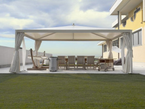 Отдельно стоящие беседки с сертифицированной крышкой из ПВХ