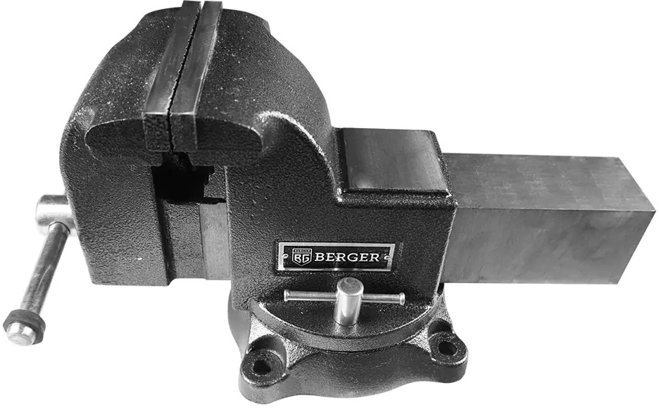 90519040 Тиски слесарные поворотные Berger BG1336, 100 мм STLM-0842439