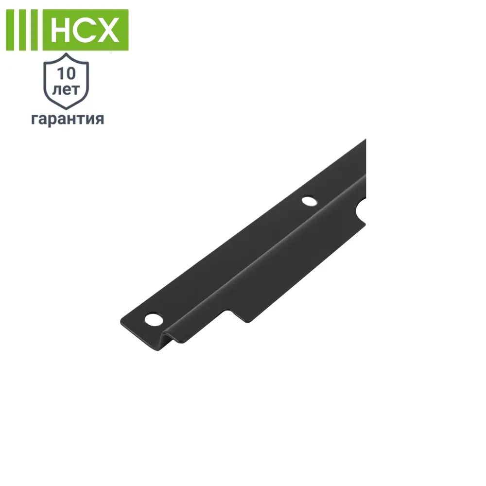 Боковое крепление для шкафа НСХ сталь цвет чёрный 2 шт STLM-2163126