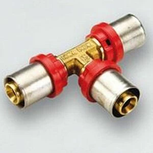 Тройник ред.  26х16х26 пресс TIEMME