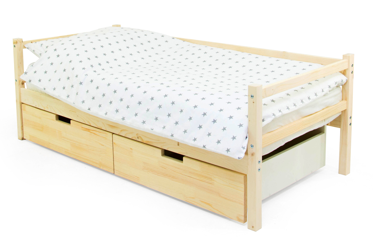 Детская кровать-тахта Svogen натуральная БЕЛЬМАРКО  326814 Бежевый Santreyd  - Вид №2