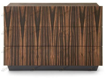 PIANCA Прямоугольная тумбочка из дерева с ящиками Tosca sun-id-1380679