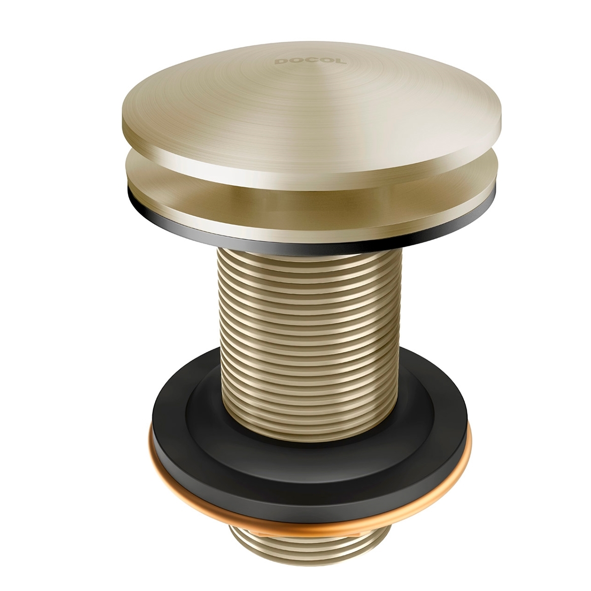 00922444 Click Clack 7/8 полированное золото Docol VÁLVULA DE SAÍDA D'ÁGUA 