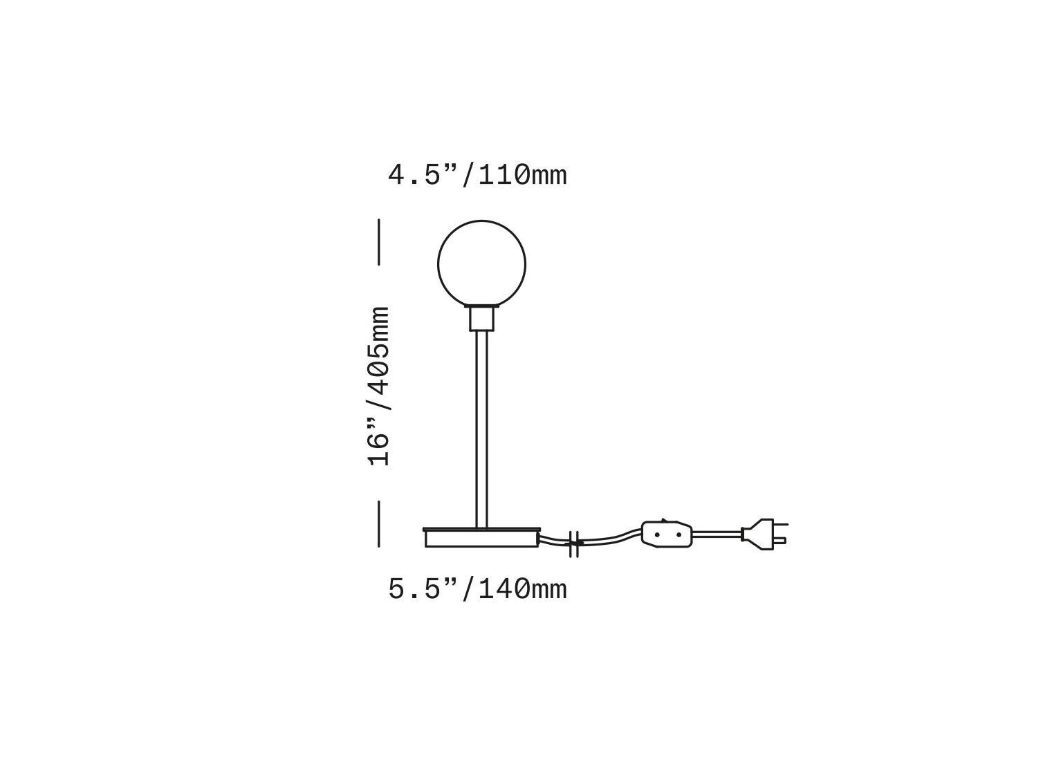 Латунь и выдувное стекло настольная лампа SkLO Stem ARCH-00059092 - Вид №4