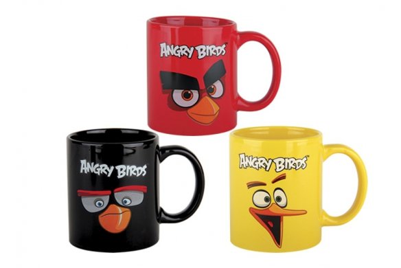 Кружка Angry Birds Movie Yellow 340 мл КОРАЛЛ ANGRY BIRDS MOVIE 029603 Желтый;белый  - Вид №1