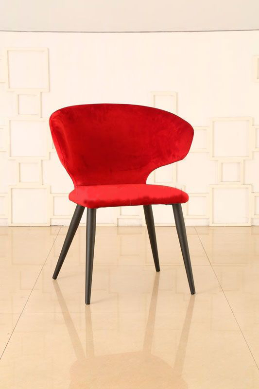 Кресло Askold Red красное РЕСТОРАЦИЯ ДИЗАЙНЕРСКИЕ, ASKOLD 096768 Красный  - Вид №1