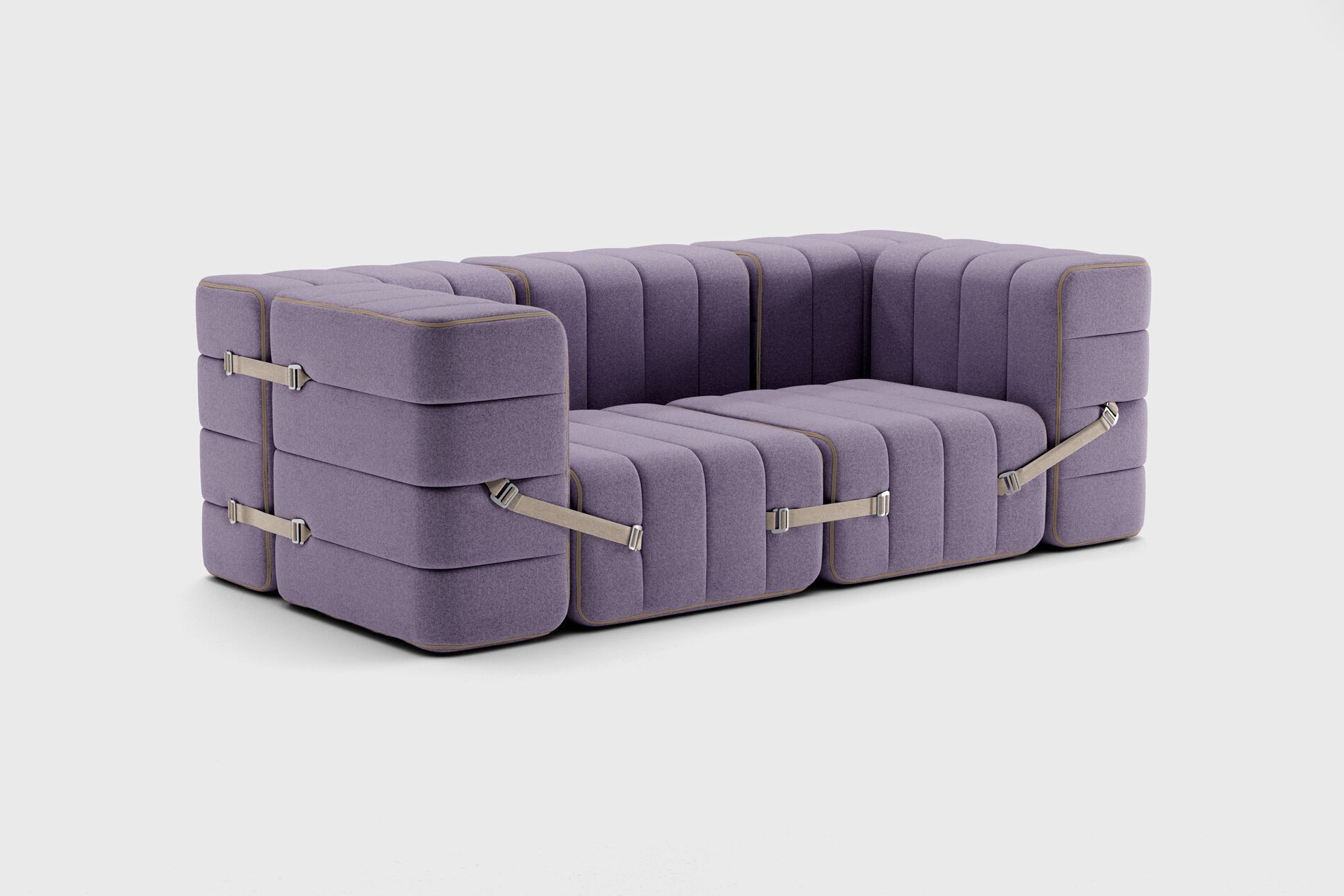 2-местный модульный тканевый диван AMBIVALENZ Curt ARCH-00014104 - Вид №16