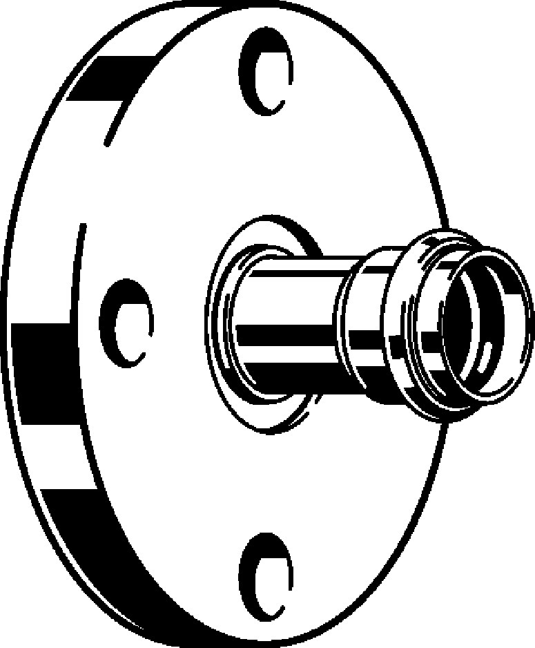 Viega Фланцевый переход Prestabo 1159.1 (642396) 642 396 - Вид №1