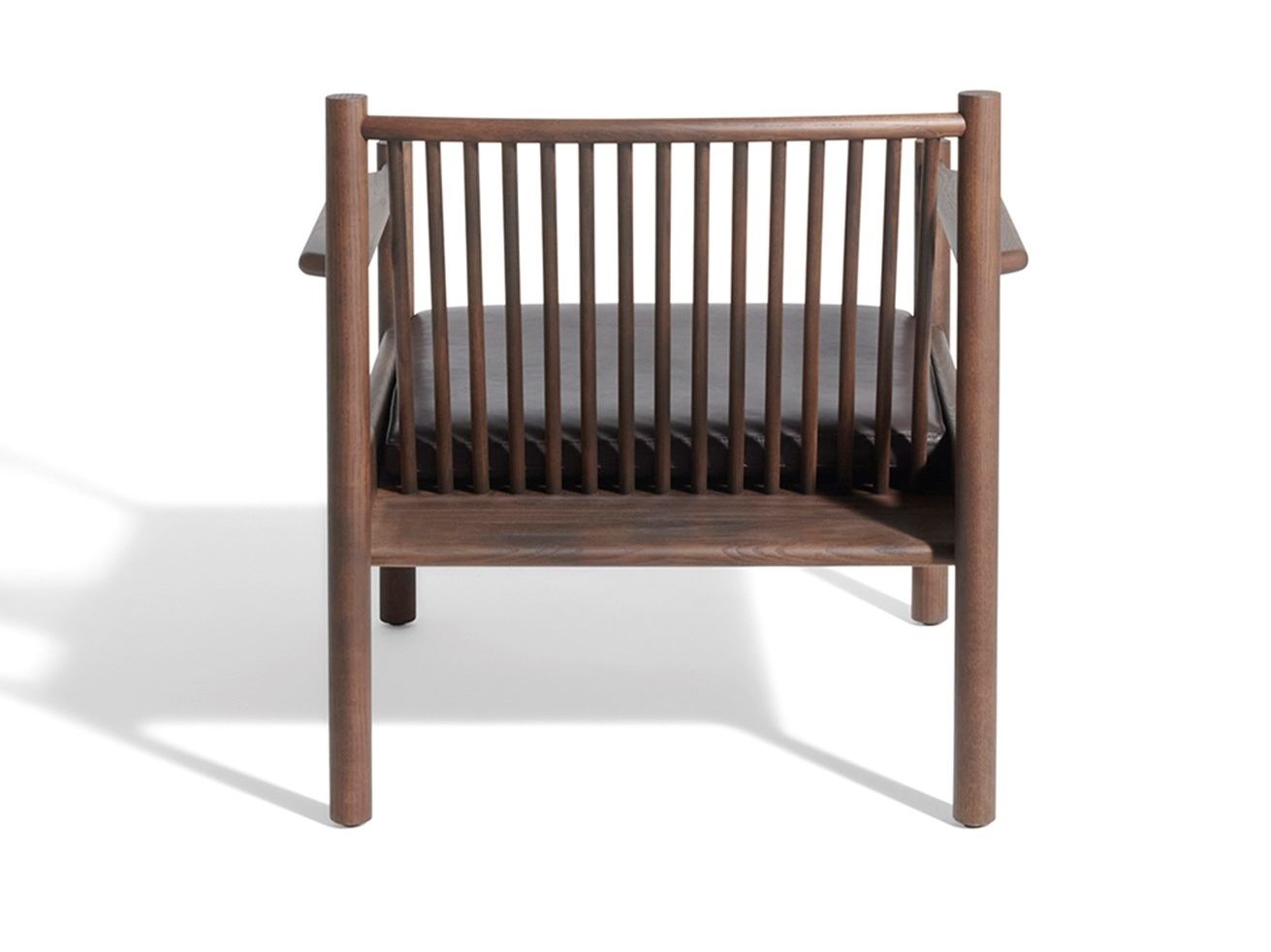 Кресло из ясеня и кожи с подлокотниками DE PADOVA Ava ARCH-00031083 - Вид №4