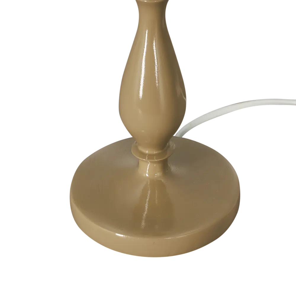 Основание лампы Matti 1xE14х40 Вт цвет бежевый LAMPLANDIA STLM-2077571 - Вид №3