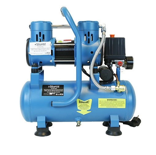 Компрессор поршневой безмасляный Sturm! AC93210OL 9070845 STDN-0144595 - Вид №4